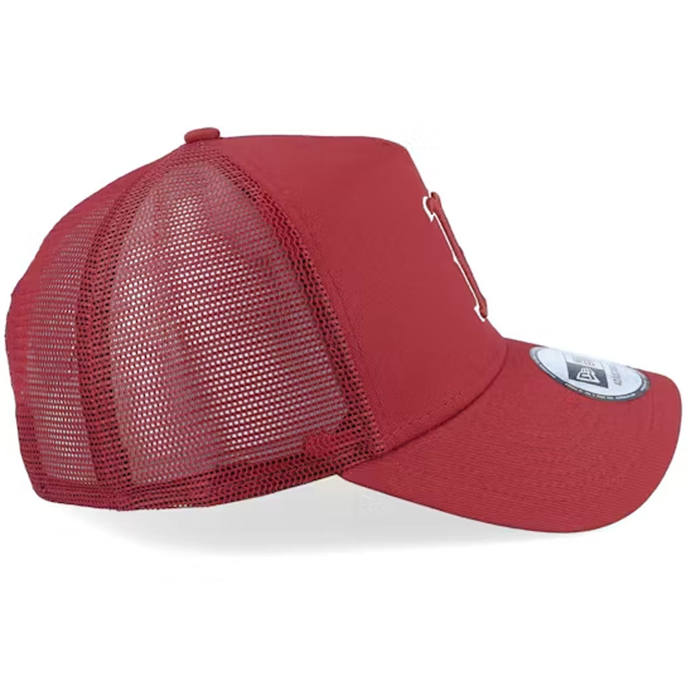 New Era - League Essential Red Sox Trucker Cap - Red
